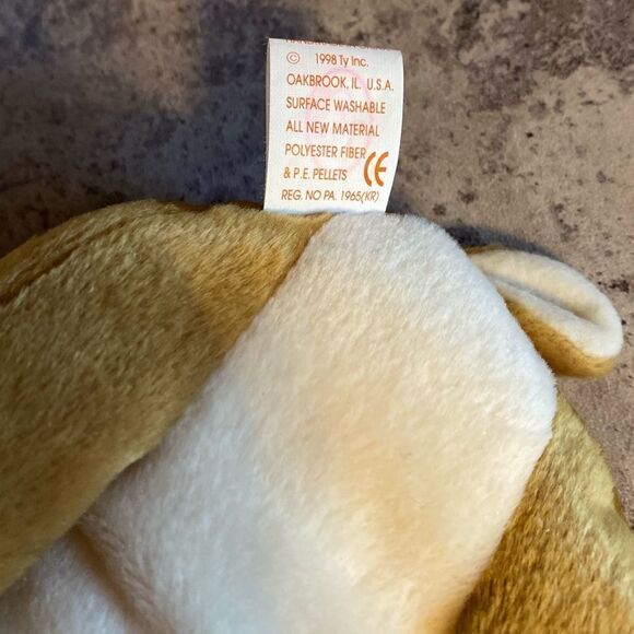 TY Beanie Baby Whisper Deer Fawn Vintage 90s NEW - Picture 7 of 10